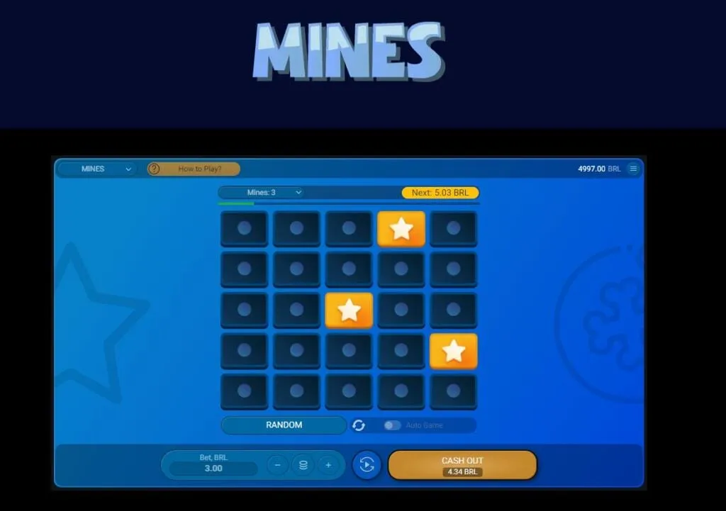 Mines Estratégia Jogo